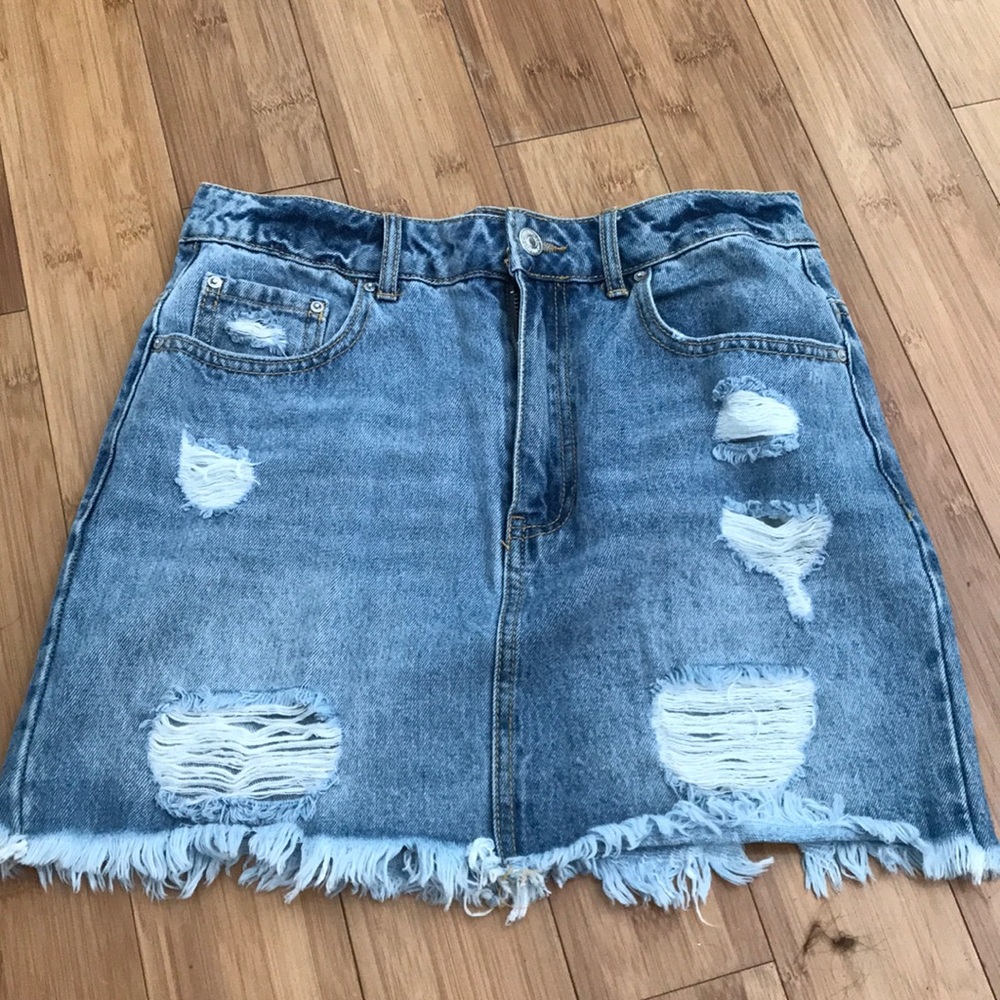 Denim skirt